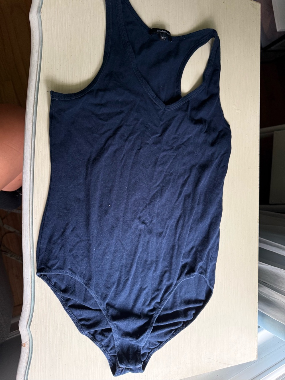 Ambiance Deep Navy Scoop Neck Tank